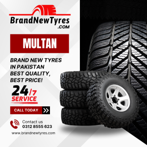 Wholesale Price Brand New Car Tyres Shops & Online in Multan